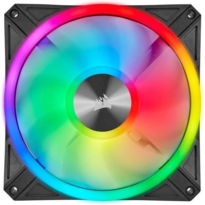 CORSAIR Ventilateur iCUE QL140 RGB - Diamètre 140mm - (CO-9050099-WW)