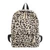 Leichte Schultasche für Schüler Harajuku Tagesrucksack für Schüler Aufbewahrungstasche Rucksack mit Leopardenmuster Herren