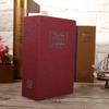 1Pc Security Lock Dictionary Safe Secret Book Cash Money Jewellery   Locker Box (Black)