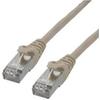 Mcl samar cordon de raccordement - rj-45 (m) pour rj-45 (m) - 20 m - paire torsadée écrantée (f/utp) - cat 6 - gris