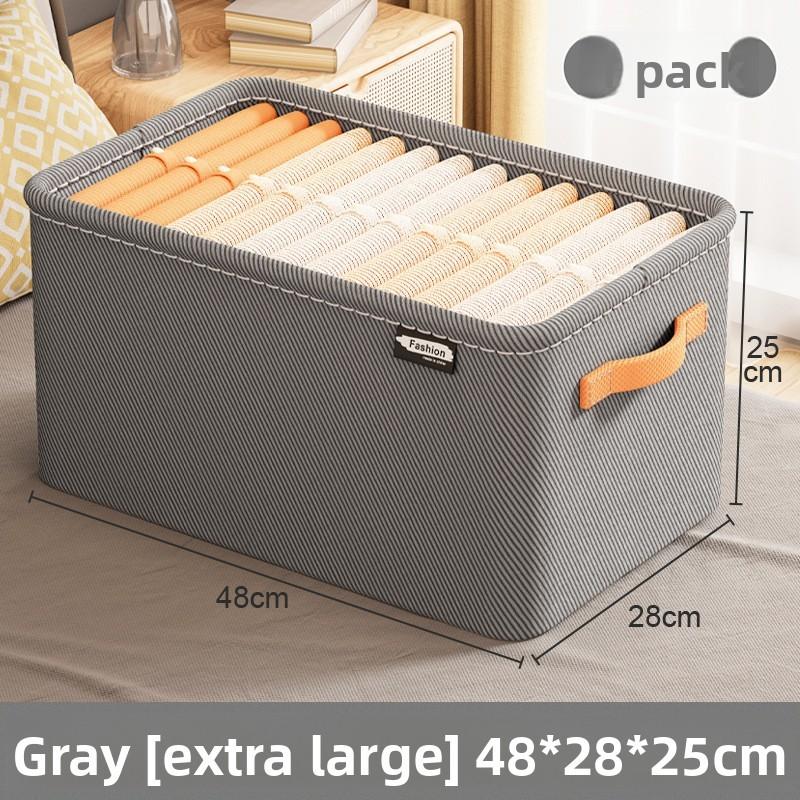 Modern Storage Organizer With Dividers For Bedroom Closet Clothing And Socks