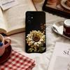 Wealth Flower Phone Case For Samsung S25,S24,S21,S22,S23,S30,Ultra,S20,Plus,Fe,Lite,Note,10,Black Cover