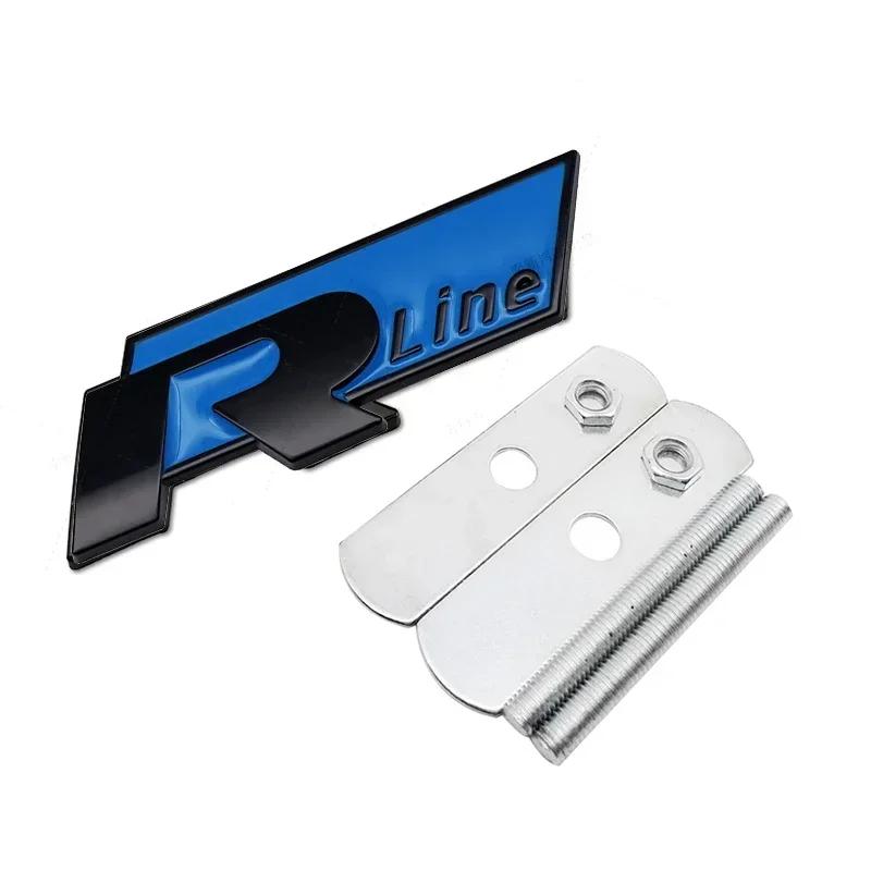 BRT1 VW 2026 Hot 3D Metal for Volkswagen Rline Golf Jetta Polo Passat B5 B6 Touareg Bora Beetle Car Grille Badge Side Trunk Emblem St ko2