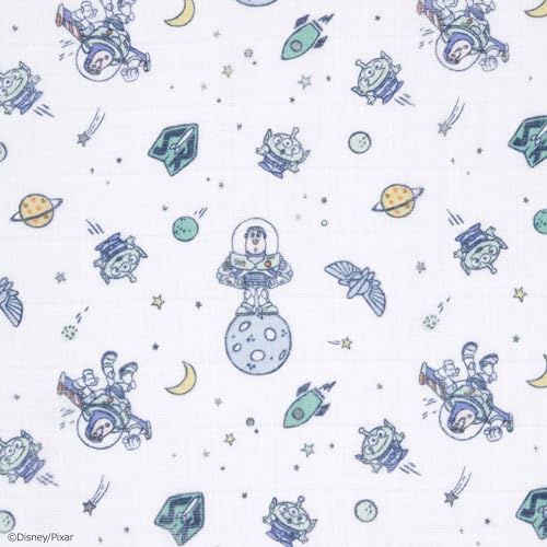 Aden + Anais Toy Story Washcloths, Set of 3, 30x30cm, Disney Design, Muslin Cotton, Baby Gift, WCADABDAWCC30012DI