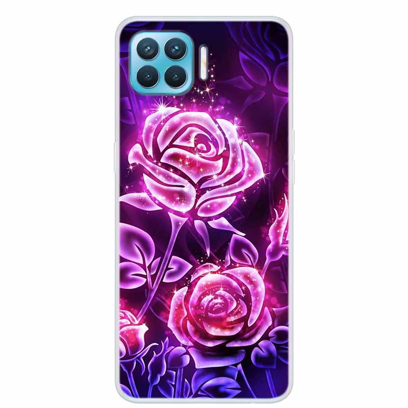 For OPPO Reno4 Lite Case Reno5 Lite Shockproof Soft silicone TPU Back Cover For OPPO Reno 5 4 Lite Phone Cases Case Cute Cartoon