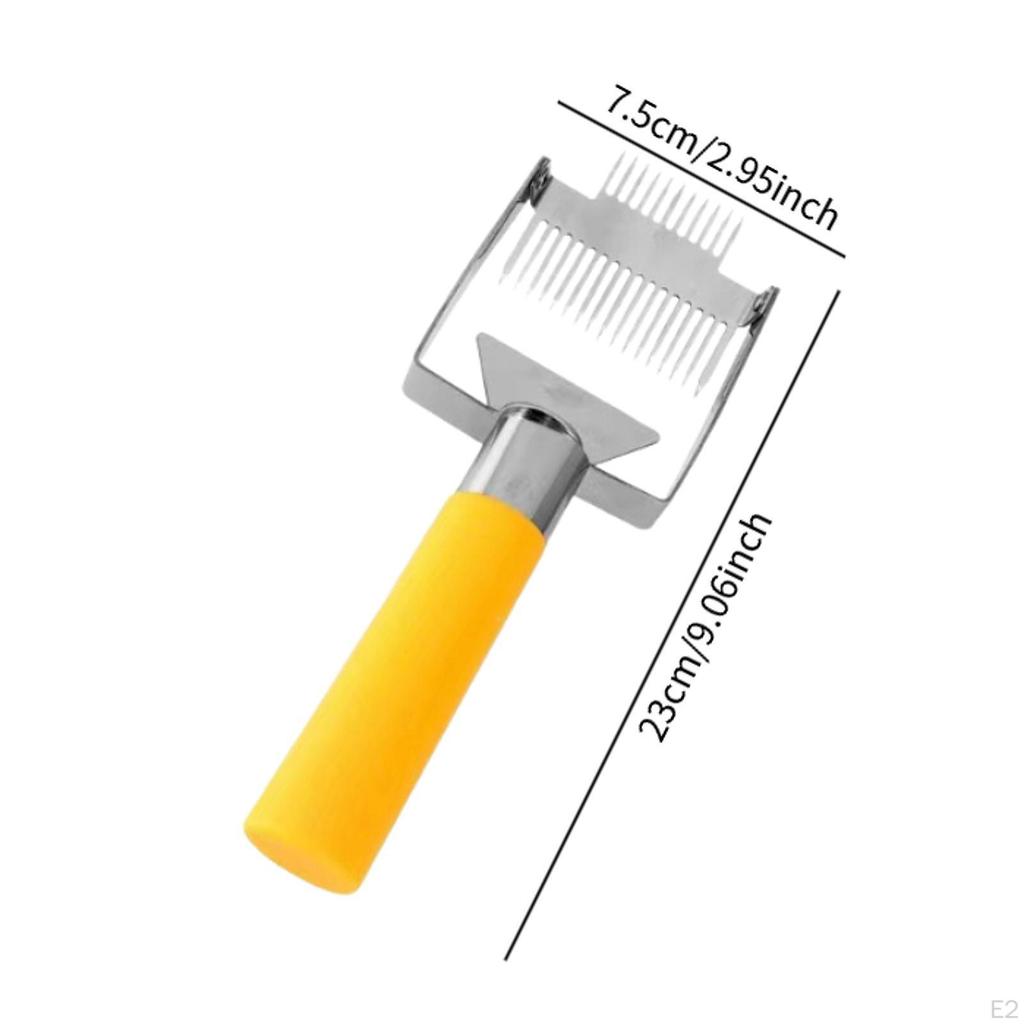 Furculițe Apicole cu 17 Ace pentru Miere, Unelte Extractor pentru Accesorii Robuste, Răzuitoare Fagure