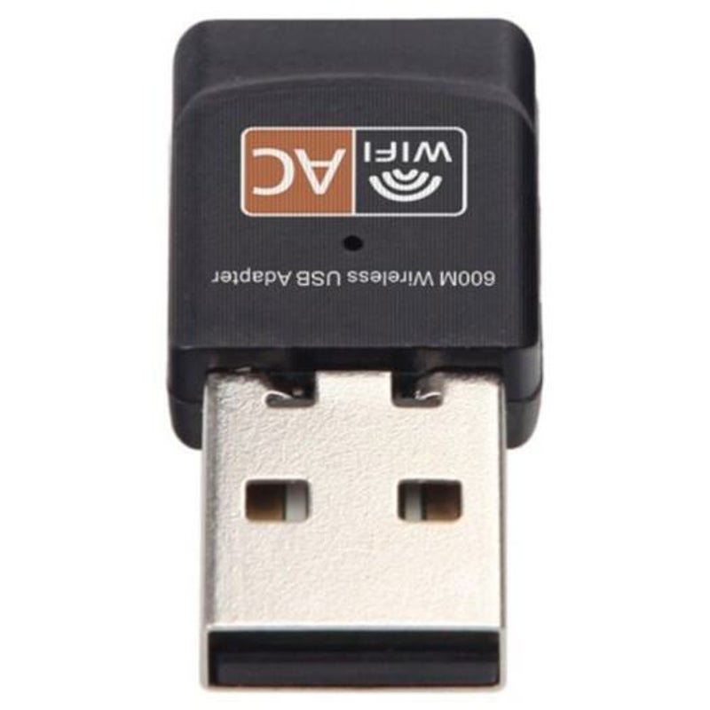 USB Wi Fi Adapters/Dongles Wifi Adapter 600Mbps Dual Band Wireless Lan Usb Pc Black