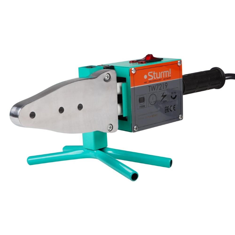 

Машина для сварки труб Sturm Tw7219 1900 W 6 сопел 20-63 мм Металлический корпус