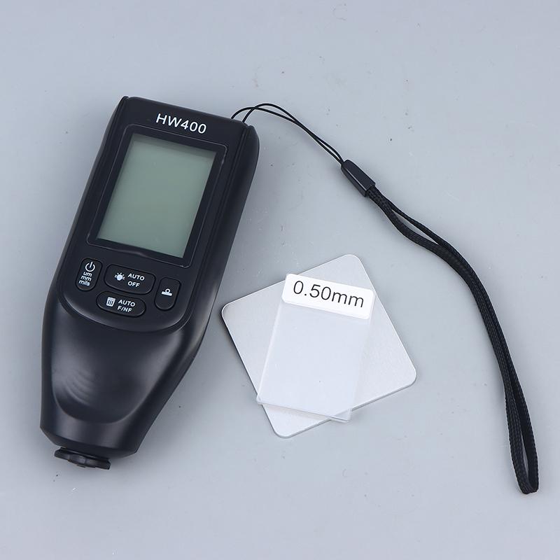 

[ZYAS]HW400 Car Coating Thickness Gauge 0.1micron/0-2000um Car Paint Film Thickness Tester Measuring Tool Fe & NFe Coating Meter