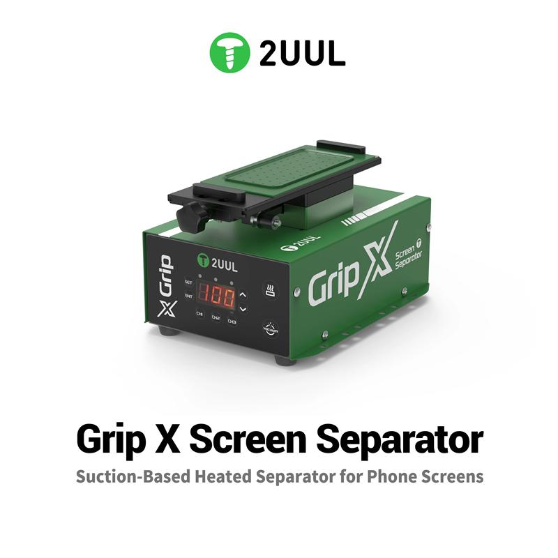 

2UUL SP01 Grip X LCD Screen Separator for Mobile Phone Maintenance Mid-frame/Flat Curved Screen Grip Hard Separate Easy Machine 110V