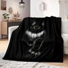 Cute Cat Print Microfiber Blanket – Super Soft Lightweight Throw for Bed, Sofa, Camping or Picnic – Warm Winter Plush Blanket