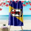 JFA Logo Print Beach Towel, Large Soft Quick Dry Towel for Beach Camping Swimming