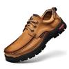Men's Genuine Leather Thick Sole Hiking & Casual Shoes
