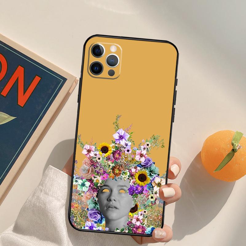 Midsommar May Queen Phone Case For iPhone 13 Pro Max 11 12 Mini 6S 7 8 Plus SE 2020 X XS MAX XR Cover Fundas