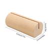 20Pcs Wood Table Number Holders, Wood Memos Note Photo Food Label Holders for Wedding Party Name Sign