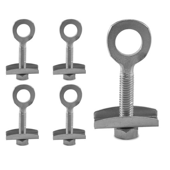 5Pcs Bicycle Chain Adjuster High Strength Rustproof Strong Universal Metal Bolt Fastening Accessories Bike Chain Tensioner Fastener Bolt