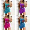 Womens Summer Floral Sleeveless Sundress With Pockets For Casual Wear
