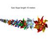 Bird Repellent Pinwheels The Breeze Turns Reflective Toy Wind Spinners Lengthen Colorful Bird Repellent Windmill for Outdoor