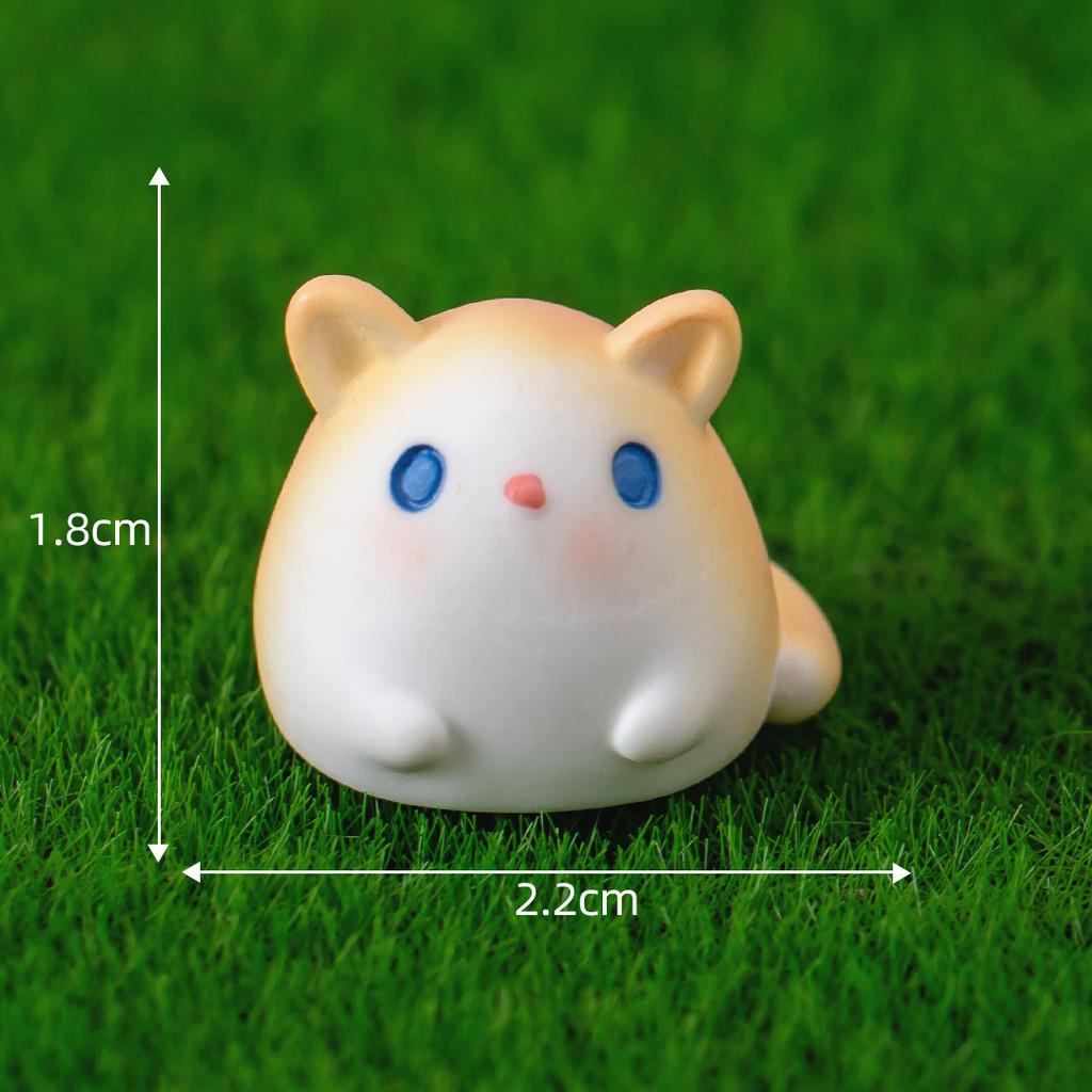 Adorable Resin Animal Figurines Blind Box For Car And Desktop Decor Cute Gift