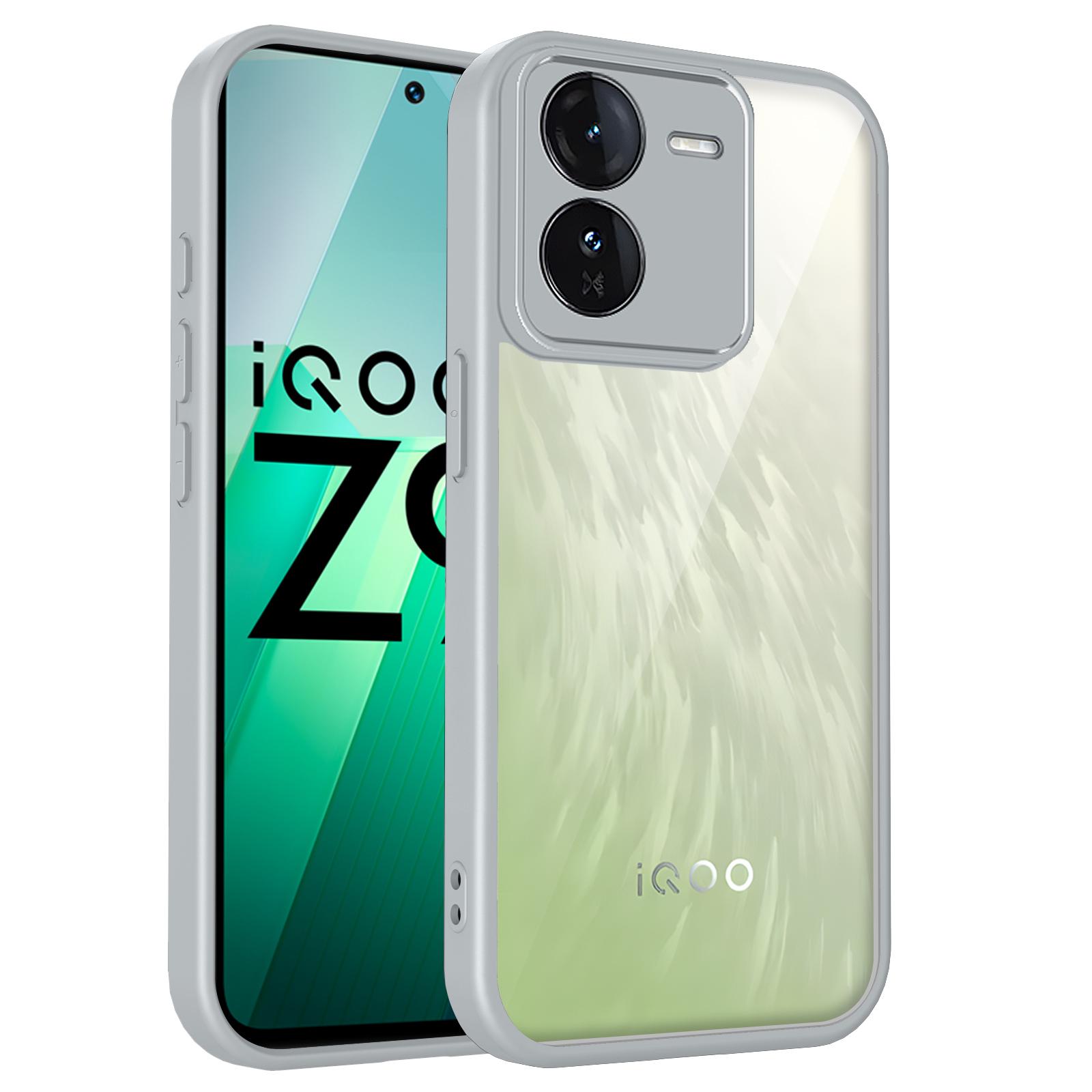 

For Vivo IQOO Z9x Case vivo iqoo z9x Phone Case Vivo IQOO Z9x Cover Air Cushion Silicon Bumper Clear Matte Back Cover Hard vivo iQOO Z9x