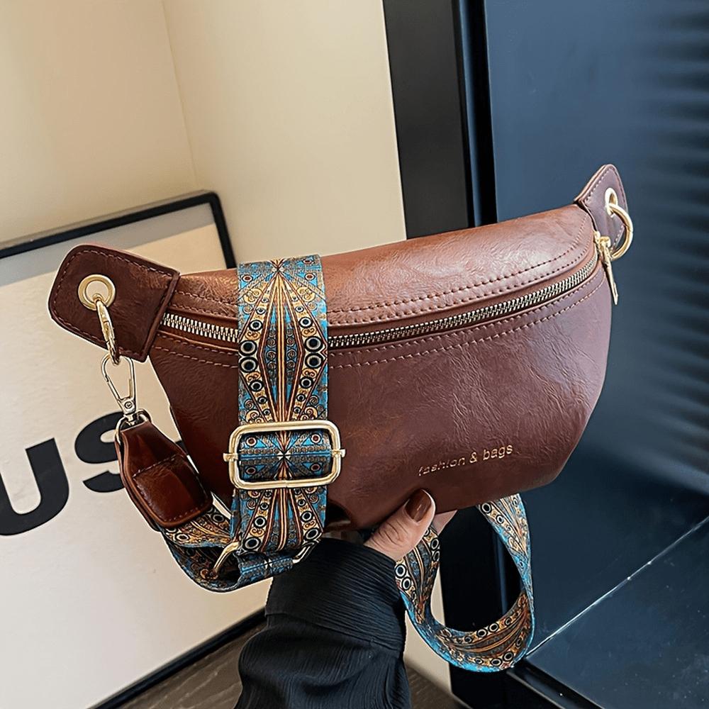 Bags Women's Versatile New Broadband Shoulder Crossbody Bag Women's Breast Bag Fanny Bag