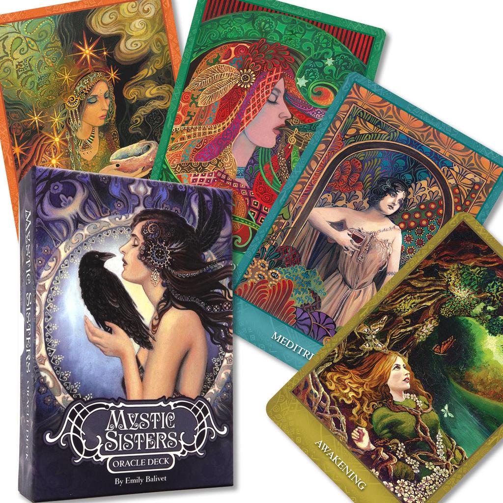 Mystic Sisters Oracle Deck Oracle with Japanese Instructions (Authentic Cards)