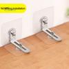 Self-adhesive Furniture Safety Devices 2Pcs Anti-falling Device No Drilling Required L Bracket Transparent Seamless Wall Anti Tips for Adhesive