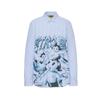 Denivita Astroboy Ls Shirt Casual Striped Shirt Men Shirts Blue 2181B152-100