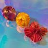 Rotating Gear Ball 3D Printed Decompression with Linked Gear Structure Stress Relief Toys Bright Colors Stress Gearsphere Fidget Toy