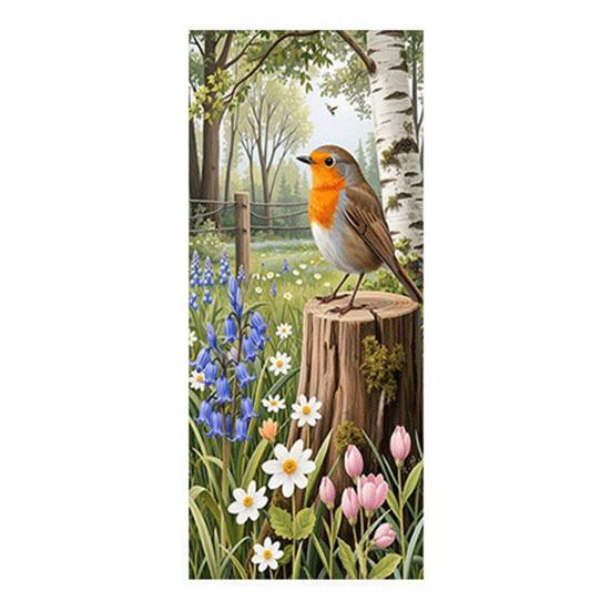 Yousheng Trash Can Stickers Self-Adhesive Waterproof Outdoor Garbage Bin Decals Simulation Animal Plant Themes Weather-Resistant Labels