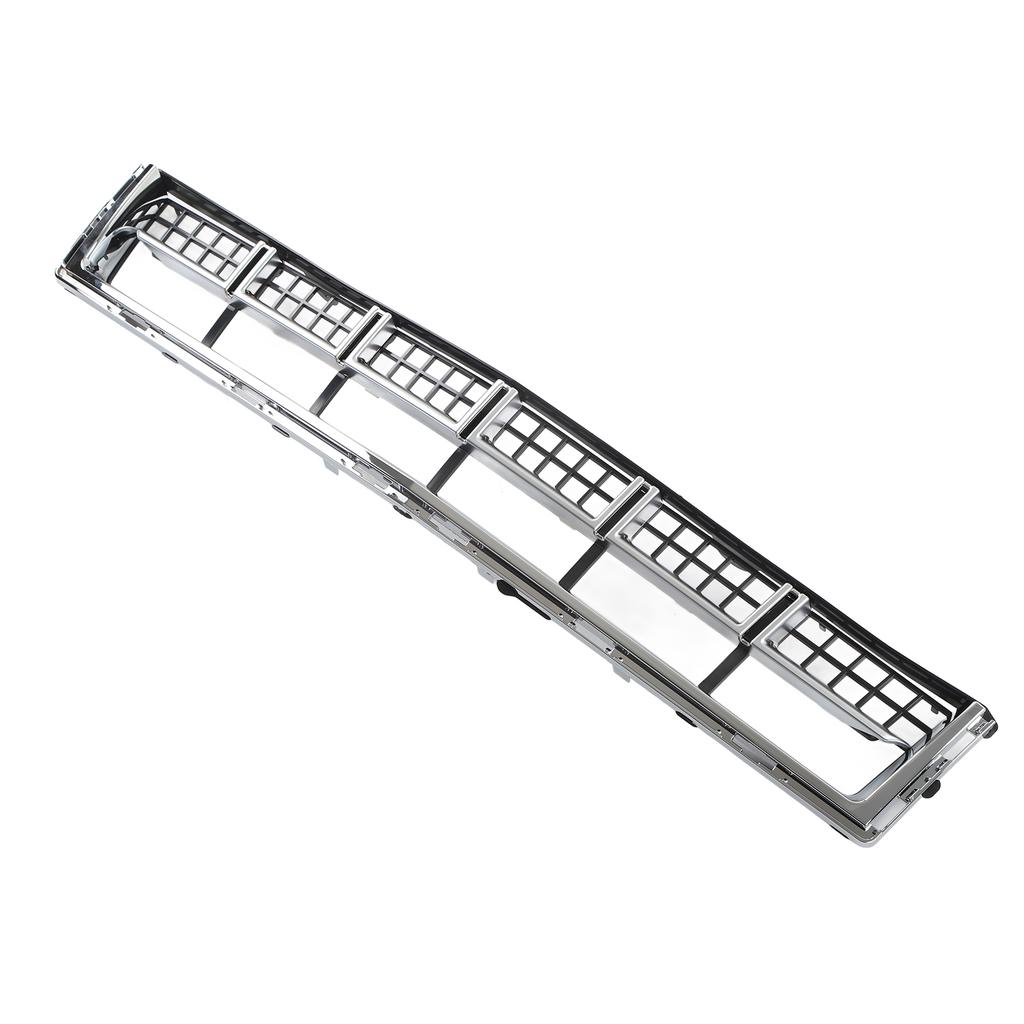Front Bumper Lower Grille SK601167 Aerodynamic Waterproof Silver Grille Trim Panel Fit For SRX 2013 to 2016
