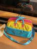 Dopamine Color Block Large Capacity Travel Bag - Short Trip Carry-On & Sports Fitness Bag