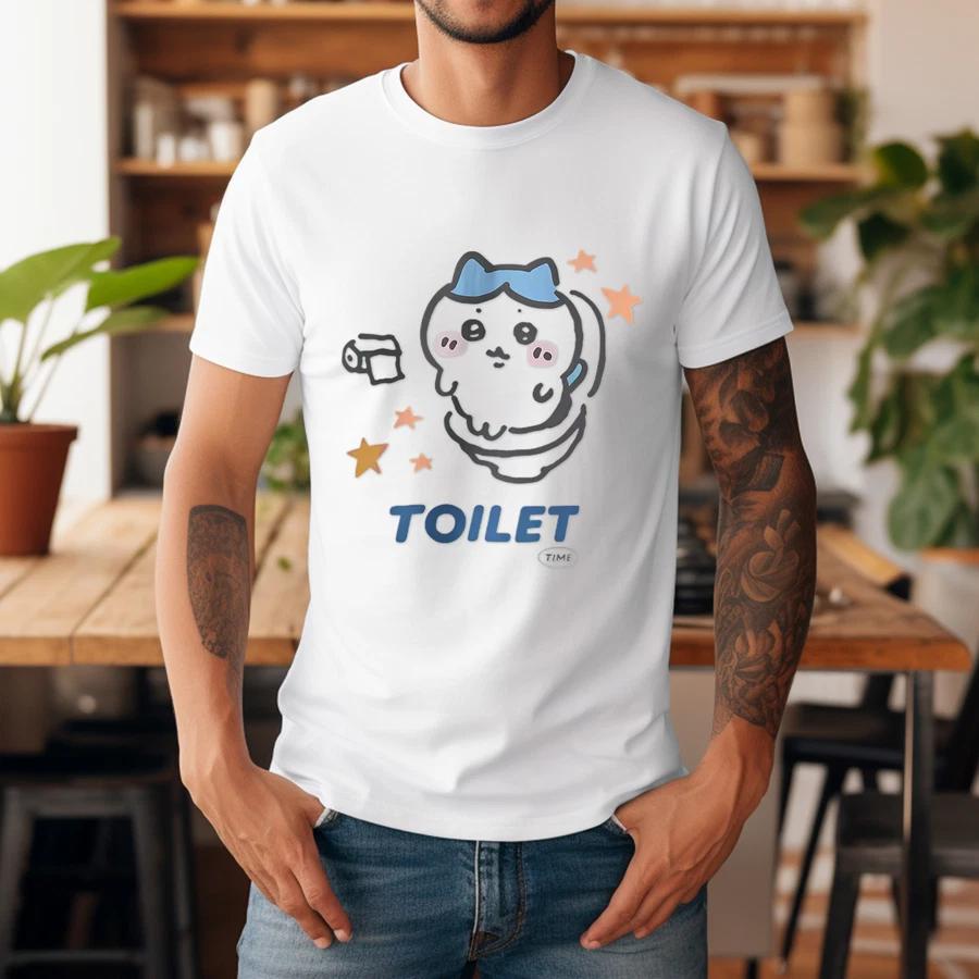 Funny Toilet Meme Cat Tees T-Shirt 2XL