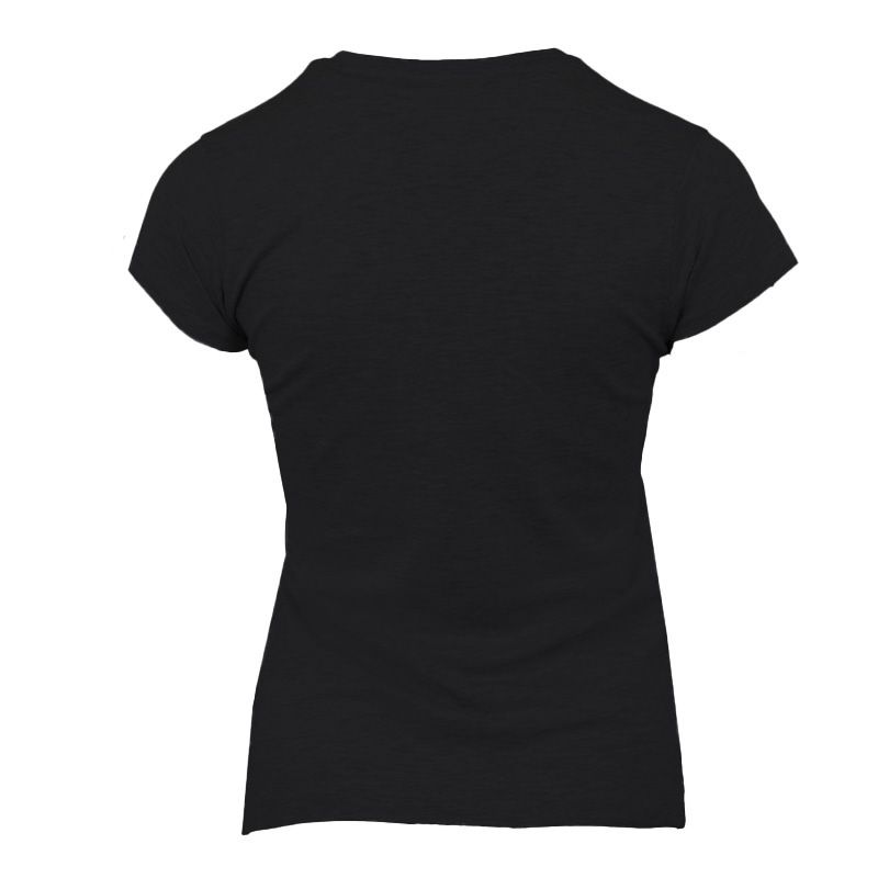 Women's Classic Cut Cotton V-neck T-shirt BILL TORNADE