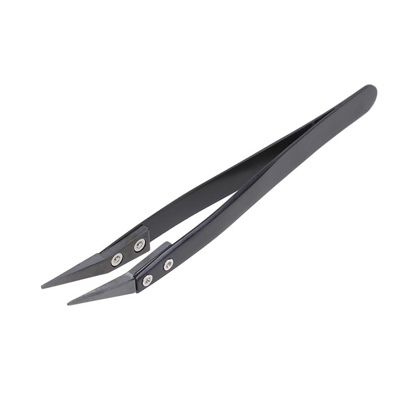 Керамические пинцеты из нержавеющей стали черного цвета для инструментов технического — фото 8