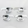 For Toyota Hilux Vigo 2005 2009 2010 2012 2014 Car ABS Chrome Carbon Accessories Plated Door Handle Bowl Cover Trim Paste Style