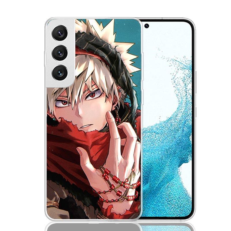 Bakugou Katsuki MHA My Hero Phone Case For Samsung Galaxy S26 S25 Edge S24 S23 FE S22 Ultra S21 Plus S20 + Fundas Cover Coque Ga