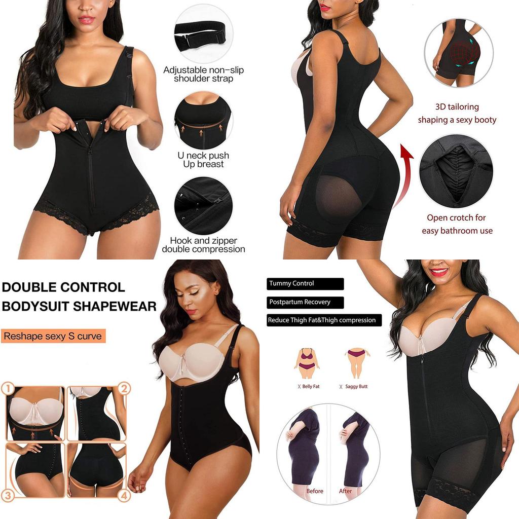 Women's Seamless Shaping Bodysuit Butt Lifter Tummy Control Shapewear