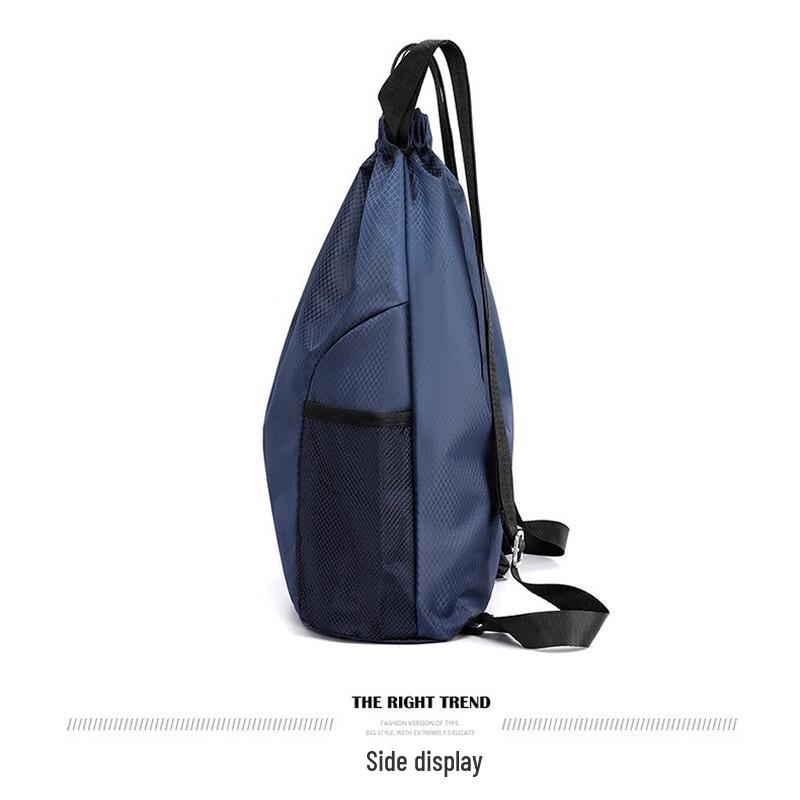 Unisex Oxford Cloth Drawstring Sports Backpack