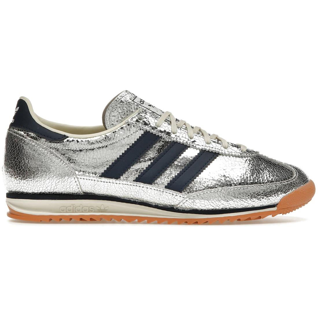 

Кроссовки adidas SL 72 OG Серебристый металлик Темно-синий (Женский)(JH8654) 44
