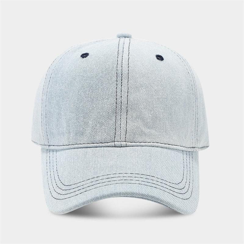 

Ldslyjr Four Seasons Cotton Solid Casquette Baseball Cap Adjustable Outdoor Snapback Hats for Men and Women 10 56-60cm adjustable& 8Y небо синє кольору