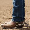 Metal Steels horse Spur Decoration Roping Spur Rustproof Horse Boot Spur Decoration for Equestrians Competition