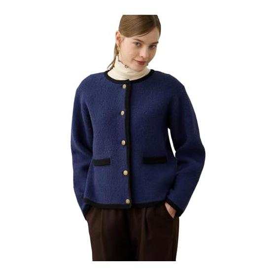 [Le Souk Holiday] Knit Jacket Women s 292143 Women s