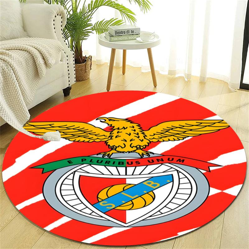 Personalized B-Benfica Round Chair Office Rug - Perfect for Mat, Office Chair & More - Ideal Gift for Birthdays and Holidays
