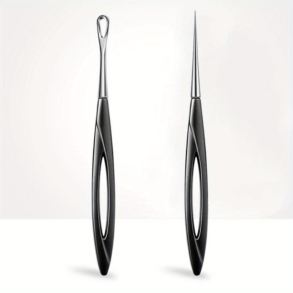 1/2Pcs Acne Needle Blackhead Clip Remover Extraction Popper Pore Black Head Cleaner Face Skin Care Deep Cleansing Needle Tool