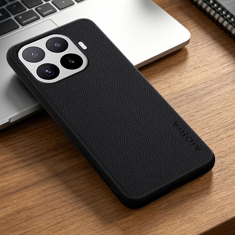 Phone Case for Xiaomi 17T Pro Stylish Easy Design Durable Faux Leather Elegant Case for Xiaomi 17T