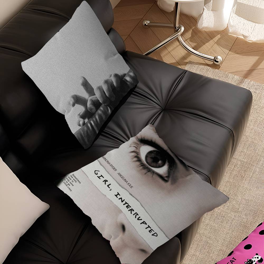 Girl Interrupted Movie Pillowcase Toon Gift Cushion Cover Bedroom Home Sofa Chair Seat Decor Pillow Case