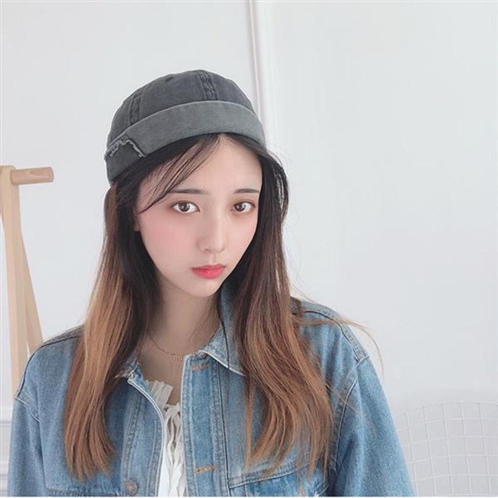 Tio Vintage Watch Cap (Gray) / Brimless Skullcap