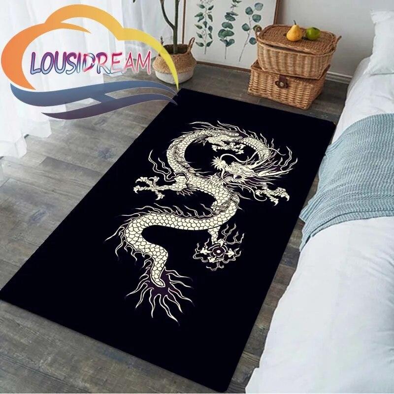 Różne wzory dywany z motywem smoka Moda 3D Salon Łóżko Duży obszar miękki Dywan Dom Dziecięcy mata podłogowa Dekoracja