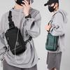 Men Sling Backpack Cross Body Chest Shoulder Bag Rucksack with USB Charging Port Travel Nylon Male Small Rucksack Messenger Bags